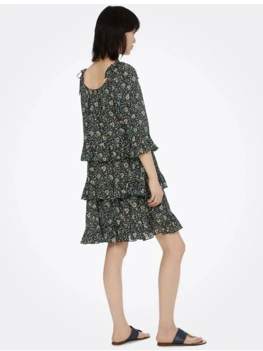 TORY BURCH 100% SILK - Picture 2 of 10